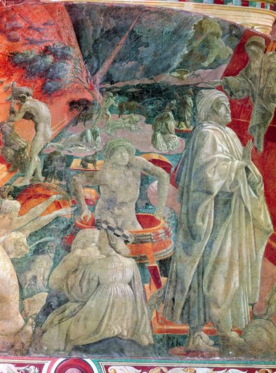 The Great Flood and the Retreat of the Water (detail) by Paolo Uccello